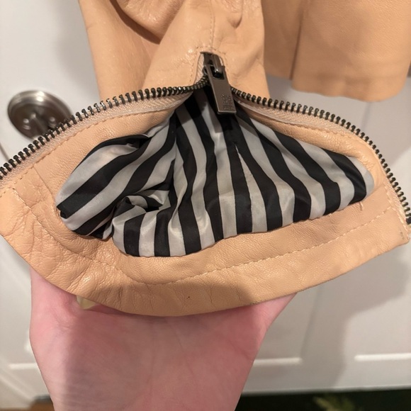 Black Rivet Genuine Leather Jacket - Picture 7 of 7